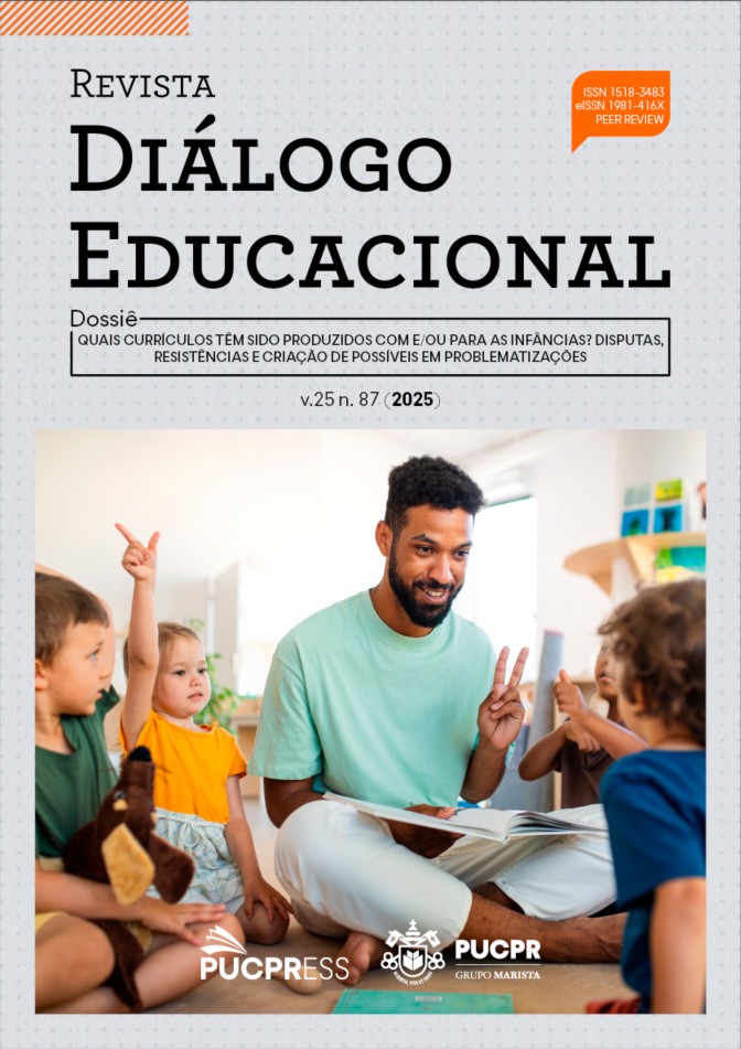 					Visualizar v. 25 n. 87 (2025): Quais currículos têm sido produzidos com e/ou para as infâncias? Disputas, resistências e criação de possíveis em problematizações.
				